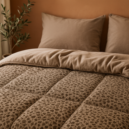 Soulsnooze Teddy Dekbed met Panter Design