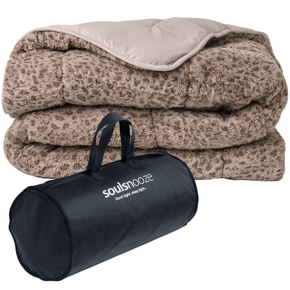 Soulsnooze Teddy Dekbed met Panter Design